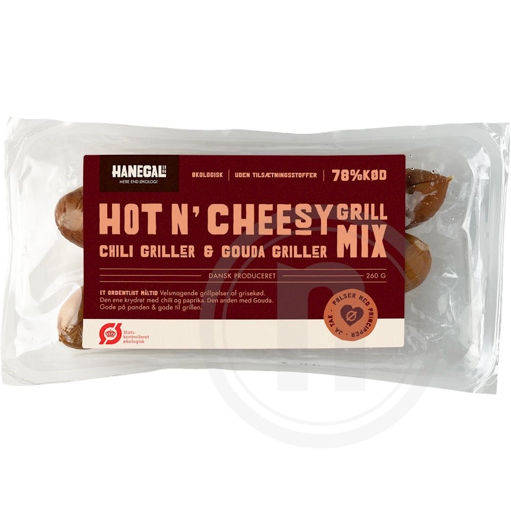 Hot n’ Cheesy pølser
