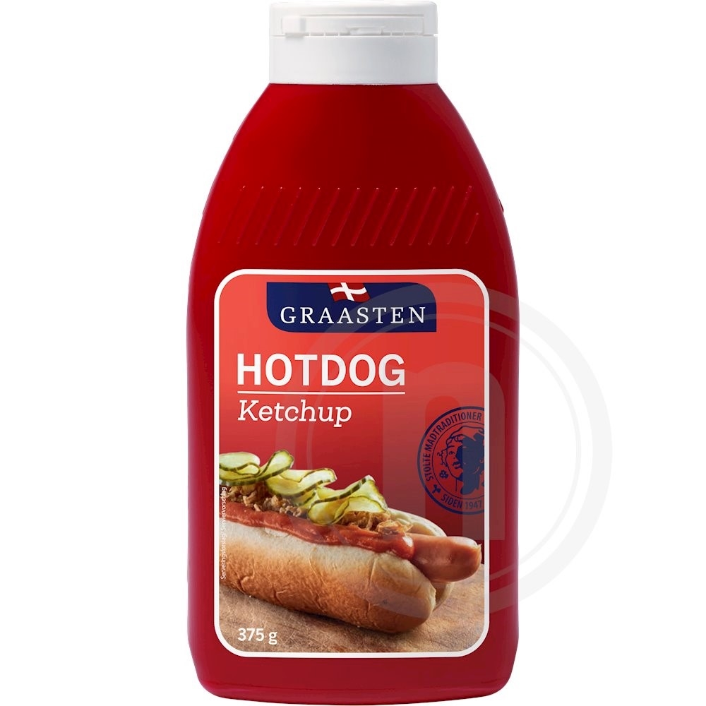 Hotdog ketchup