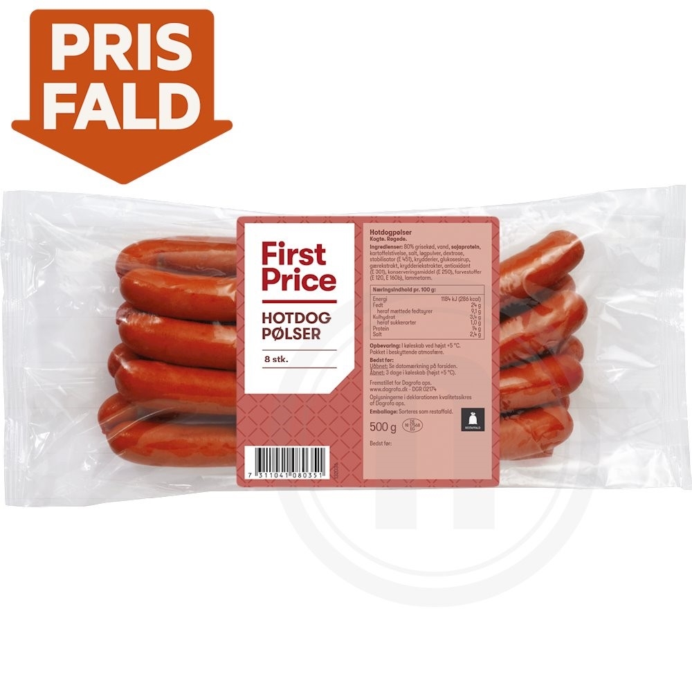 Hotdogpølser