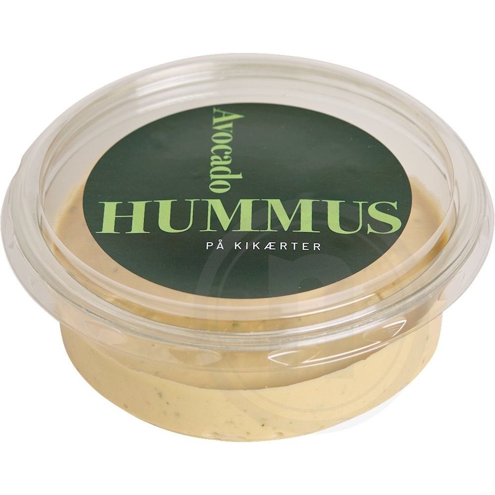 Hummus med avocado