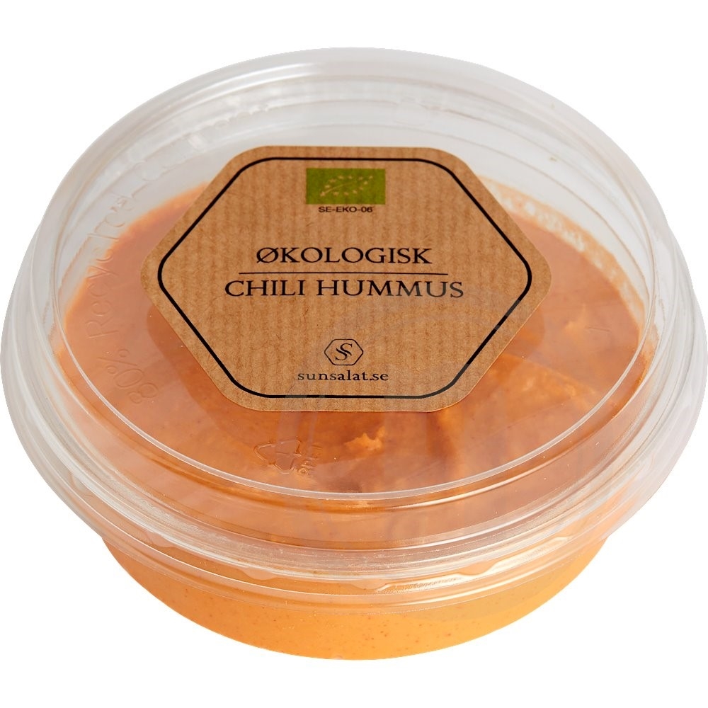 Sun Salat Hummus med Chili Øko.