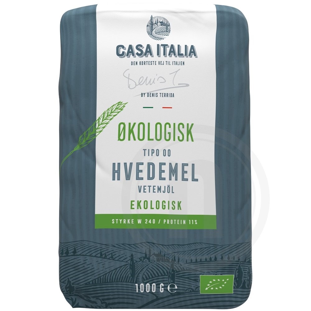 Casa Italia Tipo 00 Hvedemel Øko 1 kg