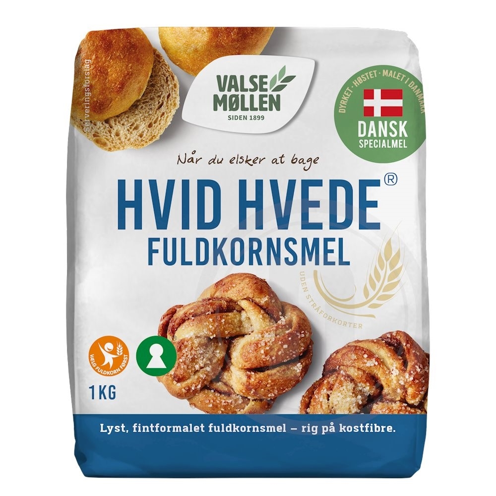 Hvid hvede fuldkornsmel