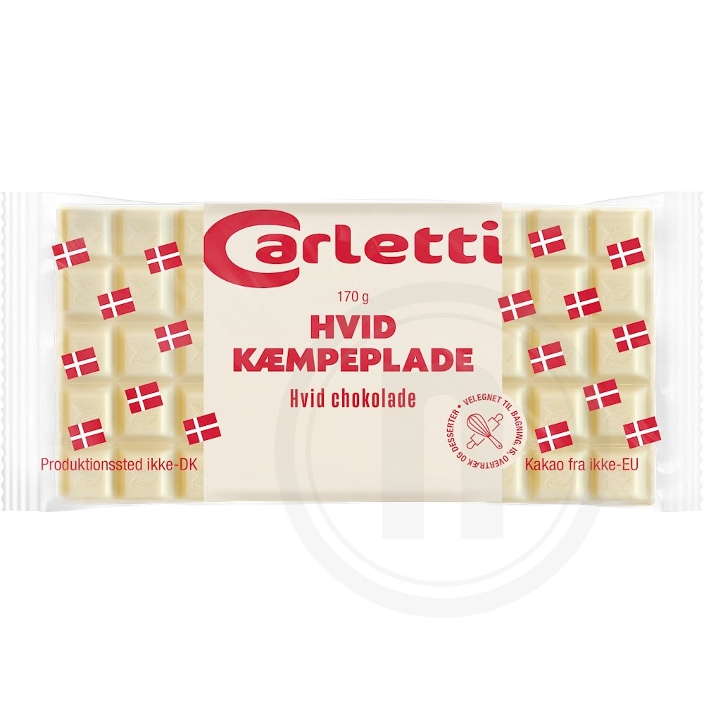 Hvid kæmpeplade