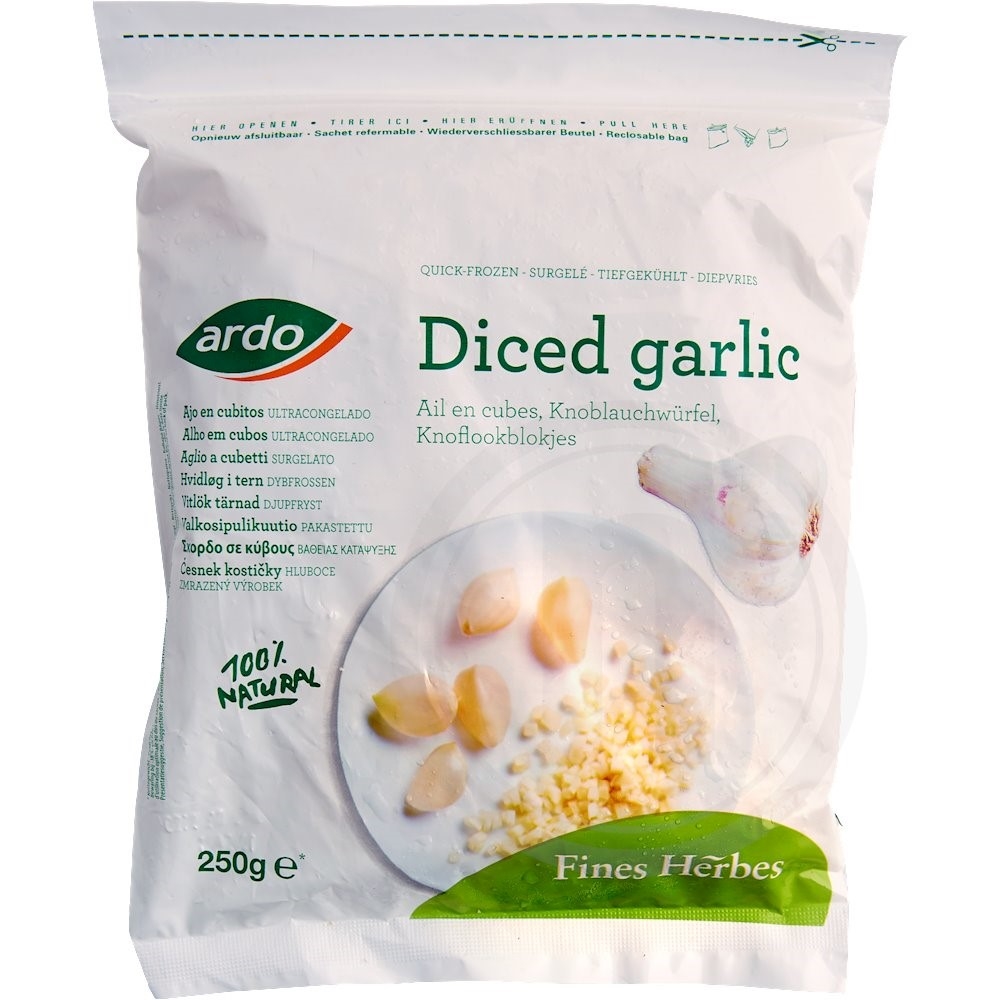 Ardo Hvidløg Finthakket Frost 250 g