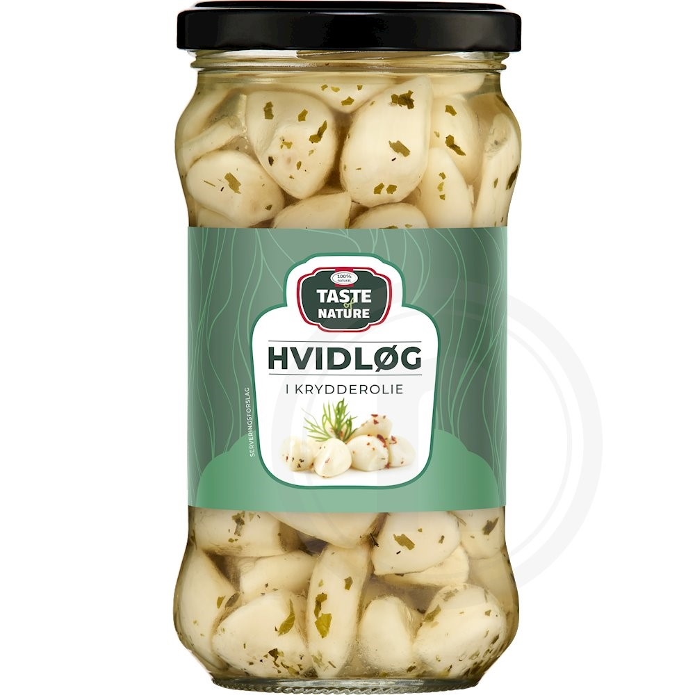 Hvidløg i krydderolie