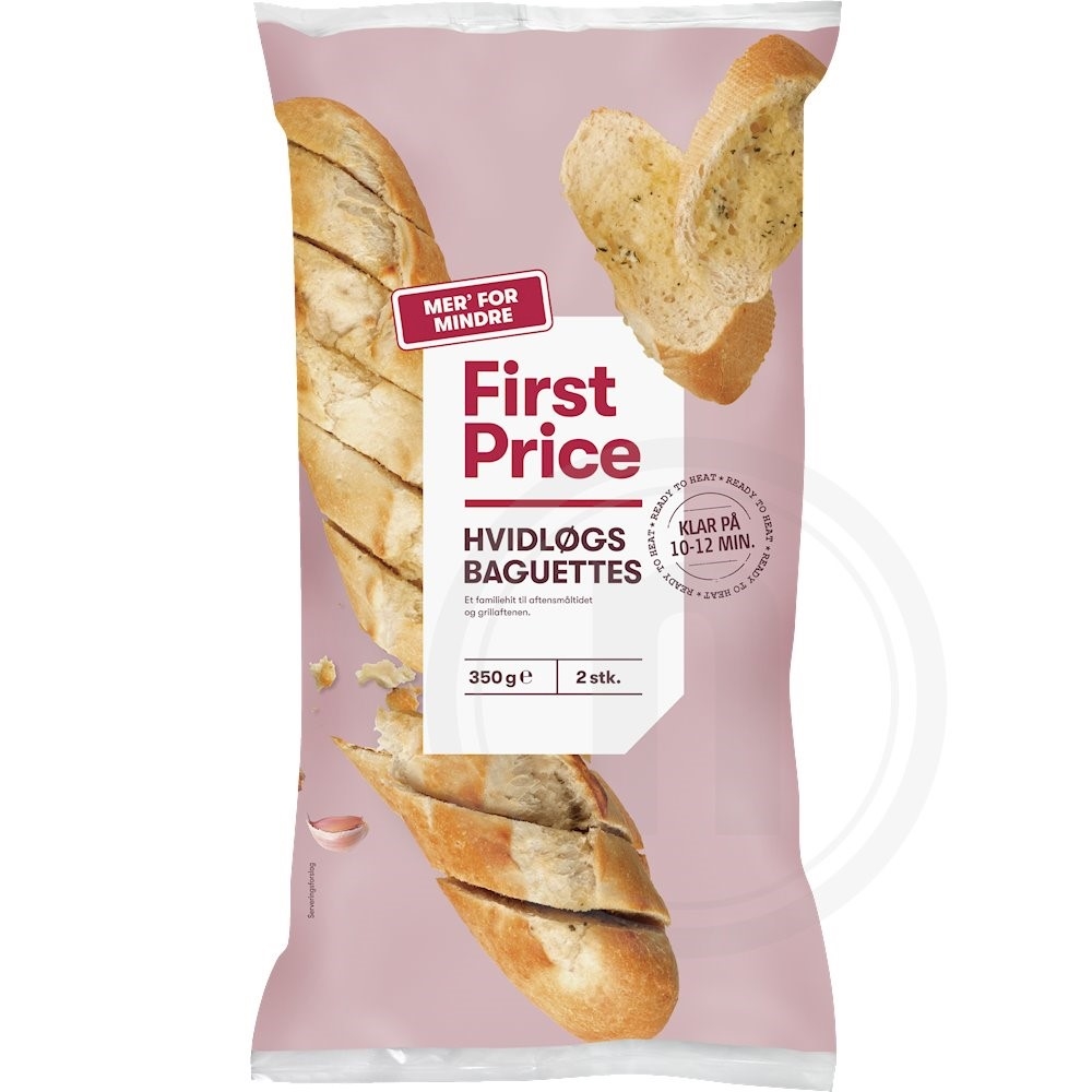 First Price Hvidløgsbaguettes