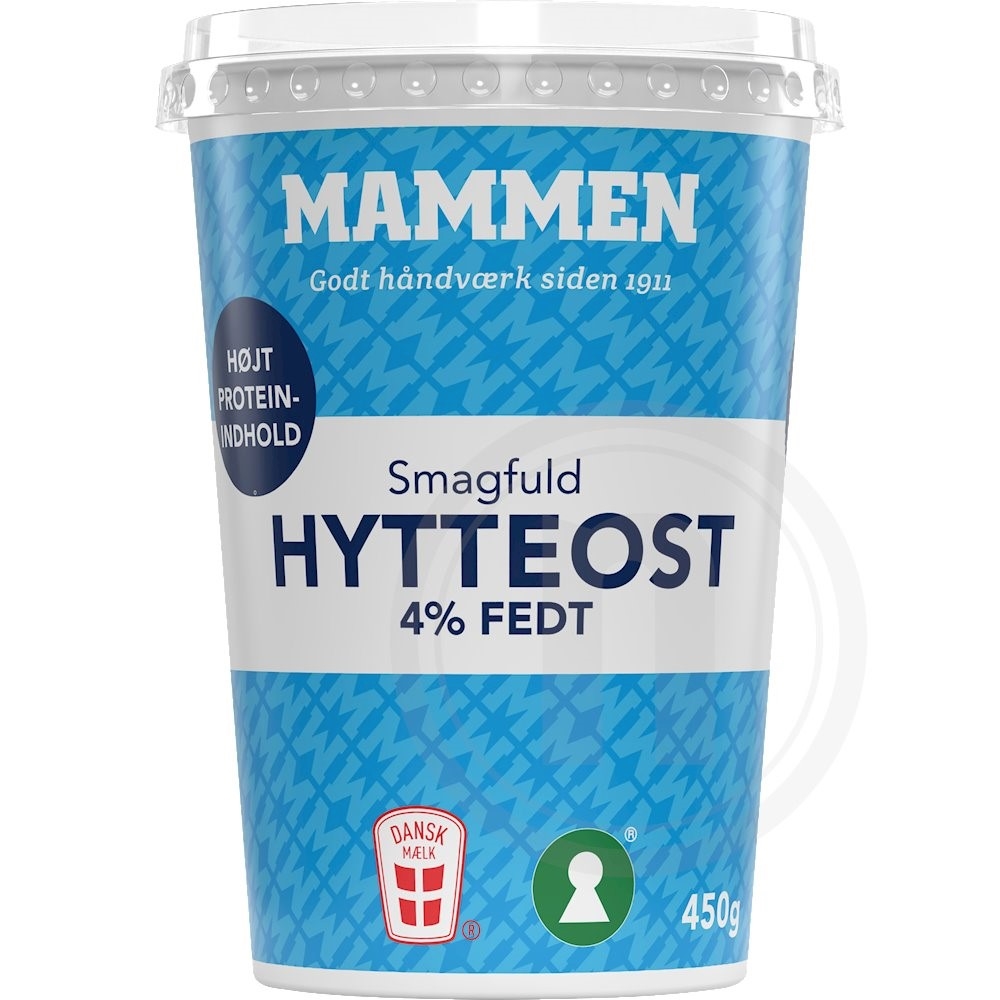 Mammen Hytteost 4% 450 g