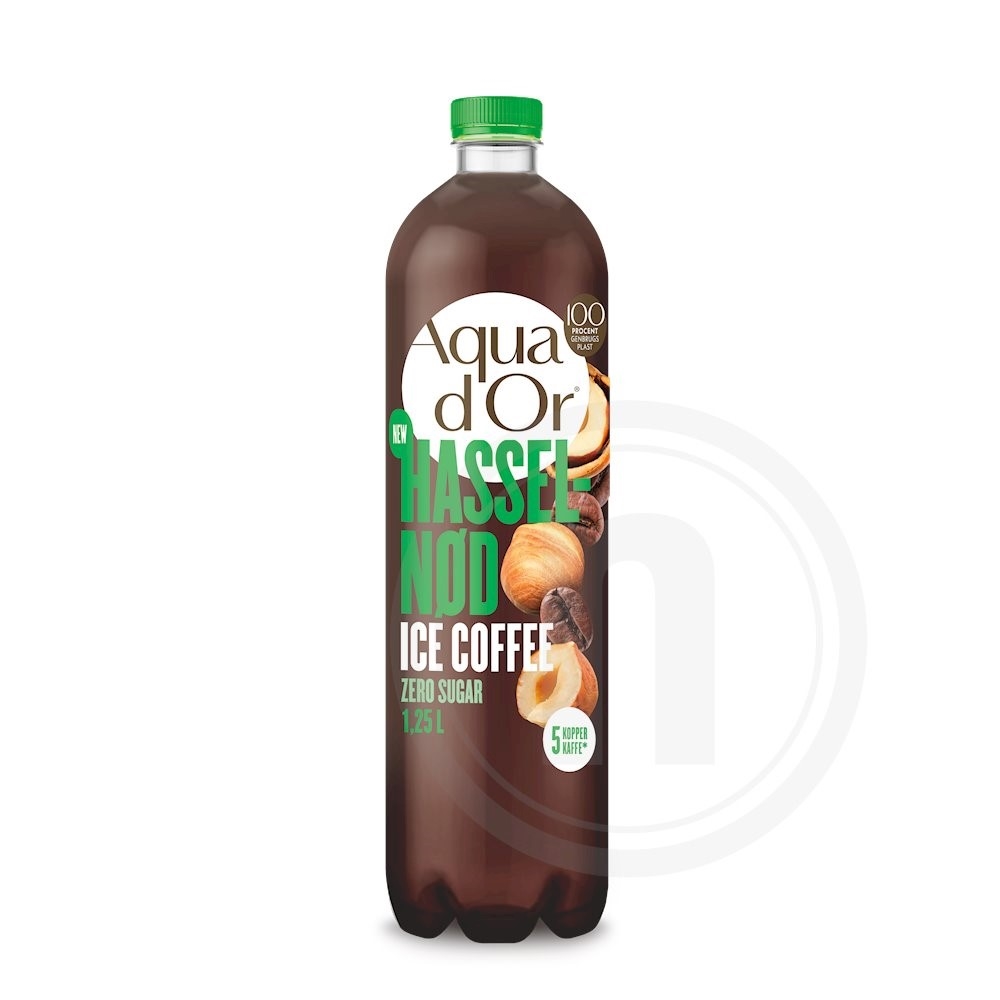 Ice coffee m. hasselnød