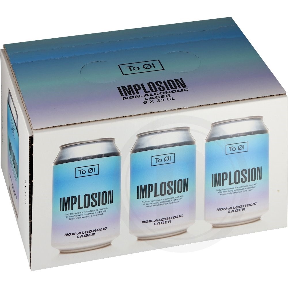 To Øl Implosion Lager 0,5%
