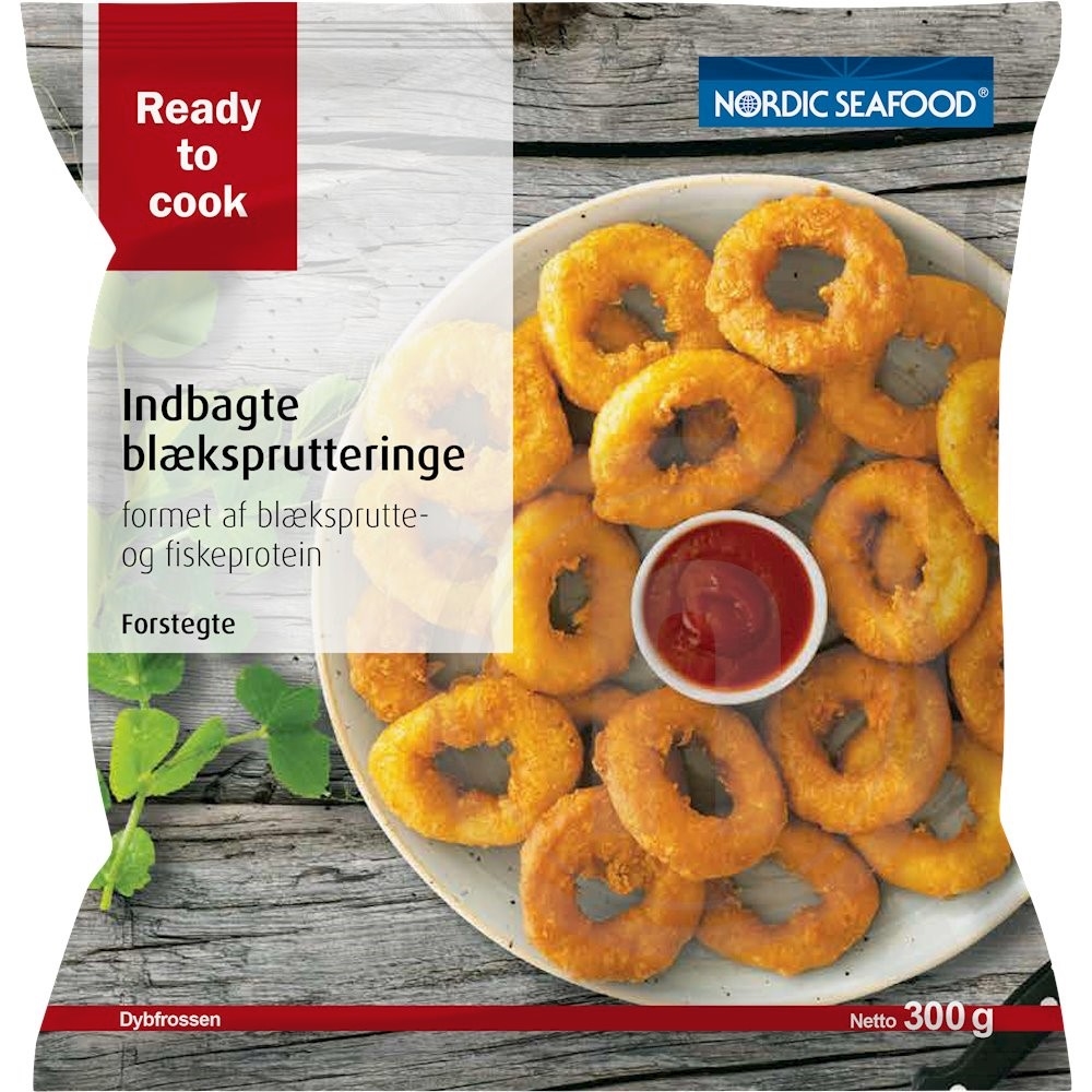 Nordic Seafood Indbagte Blæksprutteringe