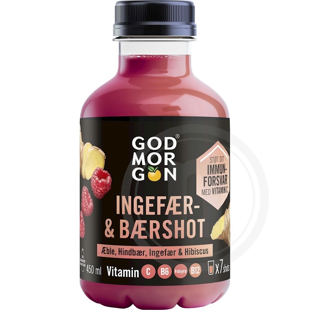 Ingefær- og bærshot