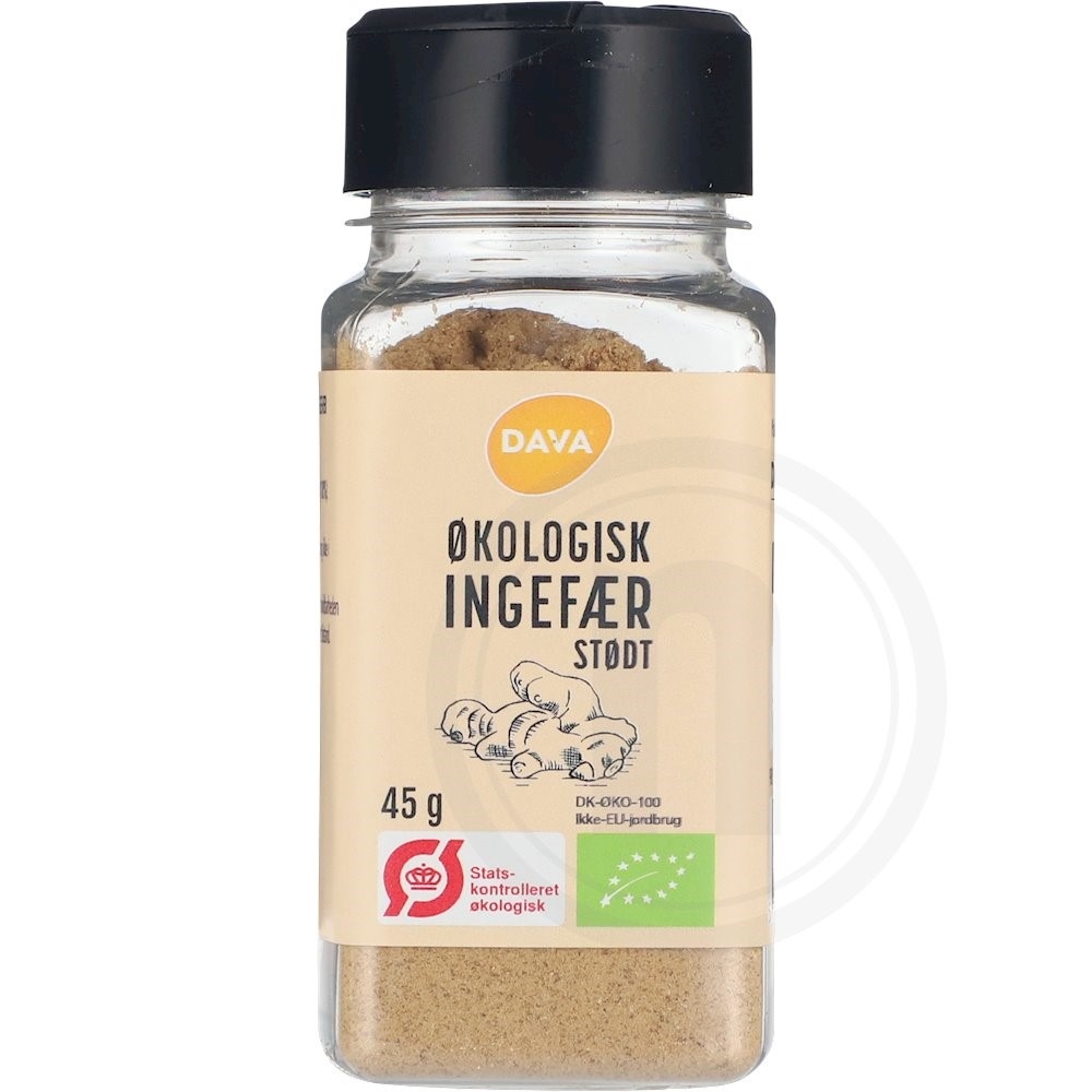 Ingefær (stødt) øko.