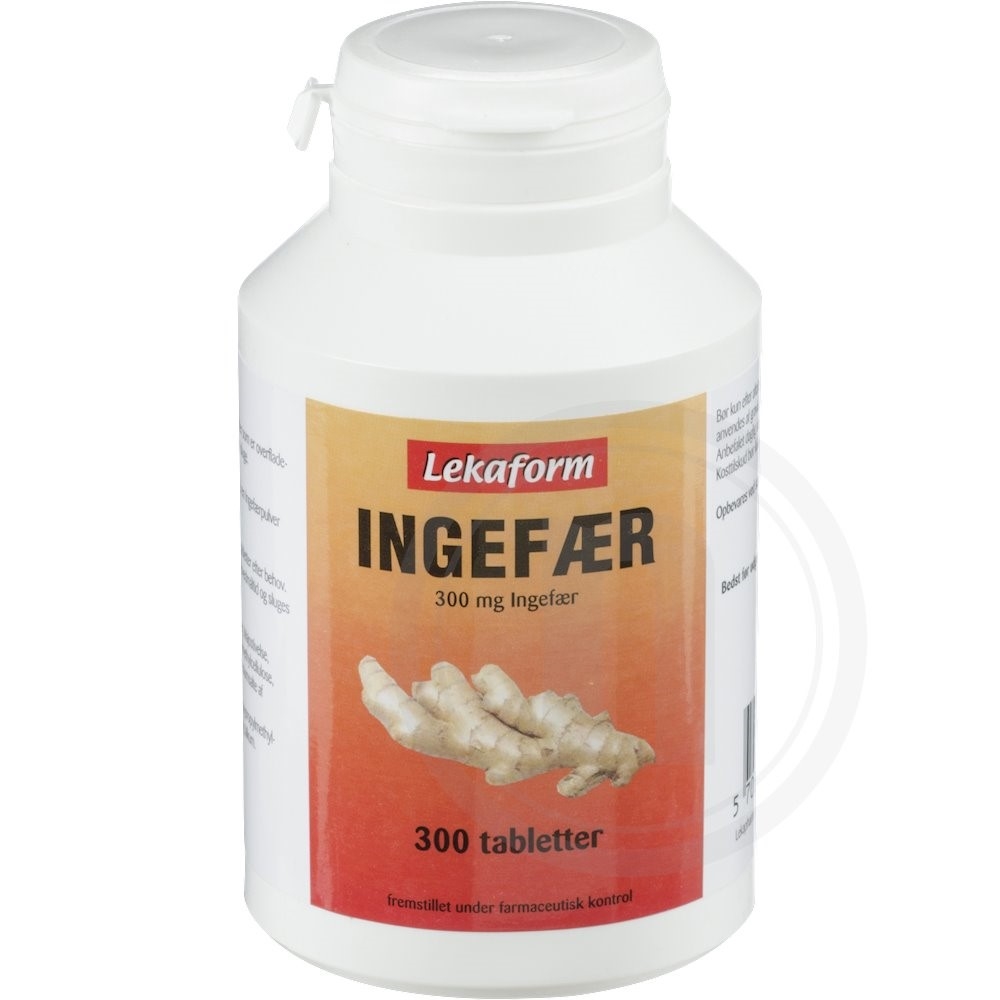 Lekaform Ingefær tabletter