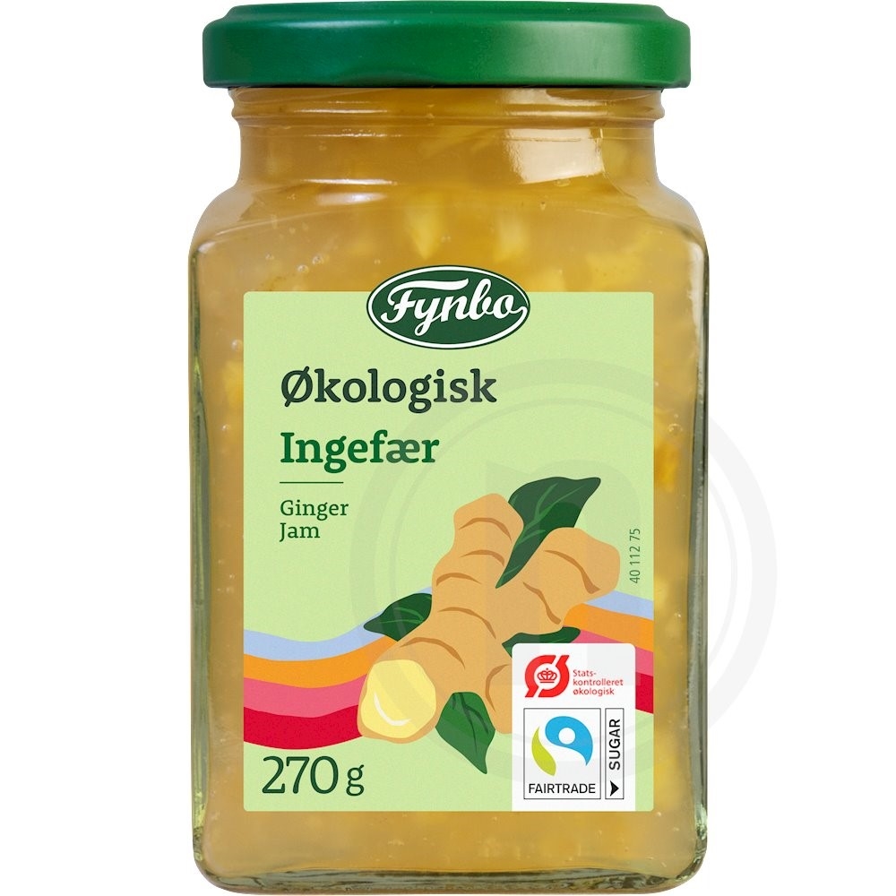 Fynbo Ingefærmarmelade Øko.