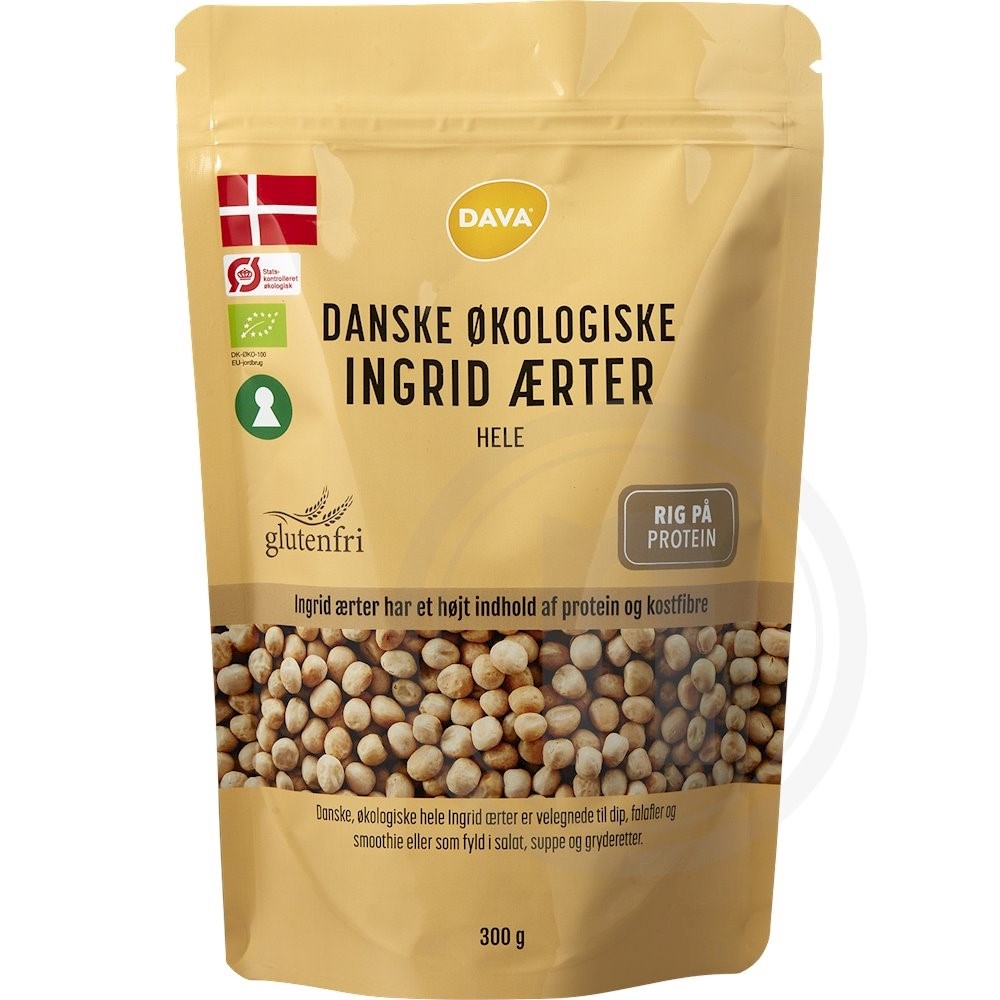 Ingrid ærter (hele) øko.