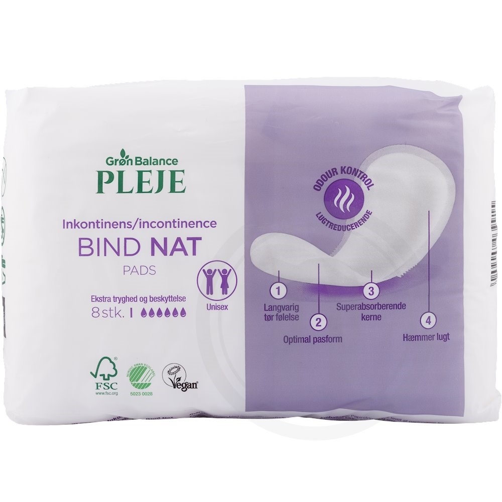 Inkontinens natbind