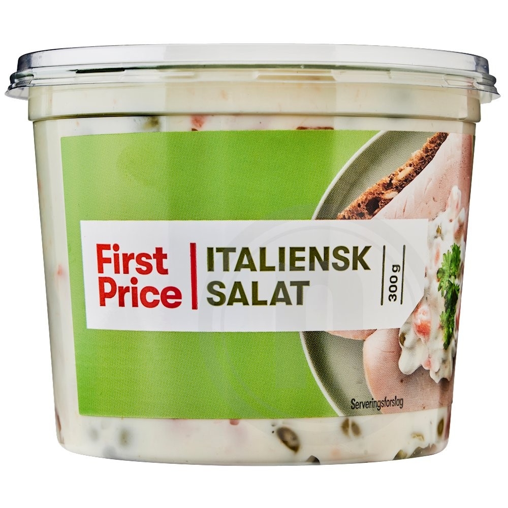 First Price italiensk salat