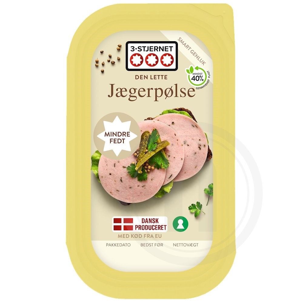 Jægerpølse 9% fedt