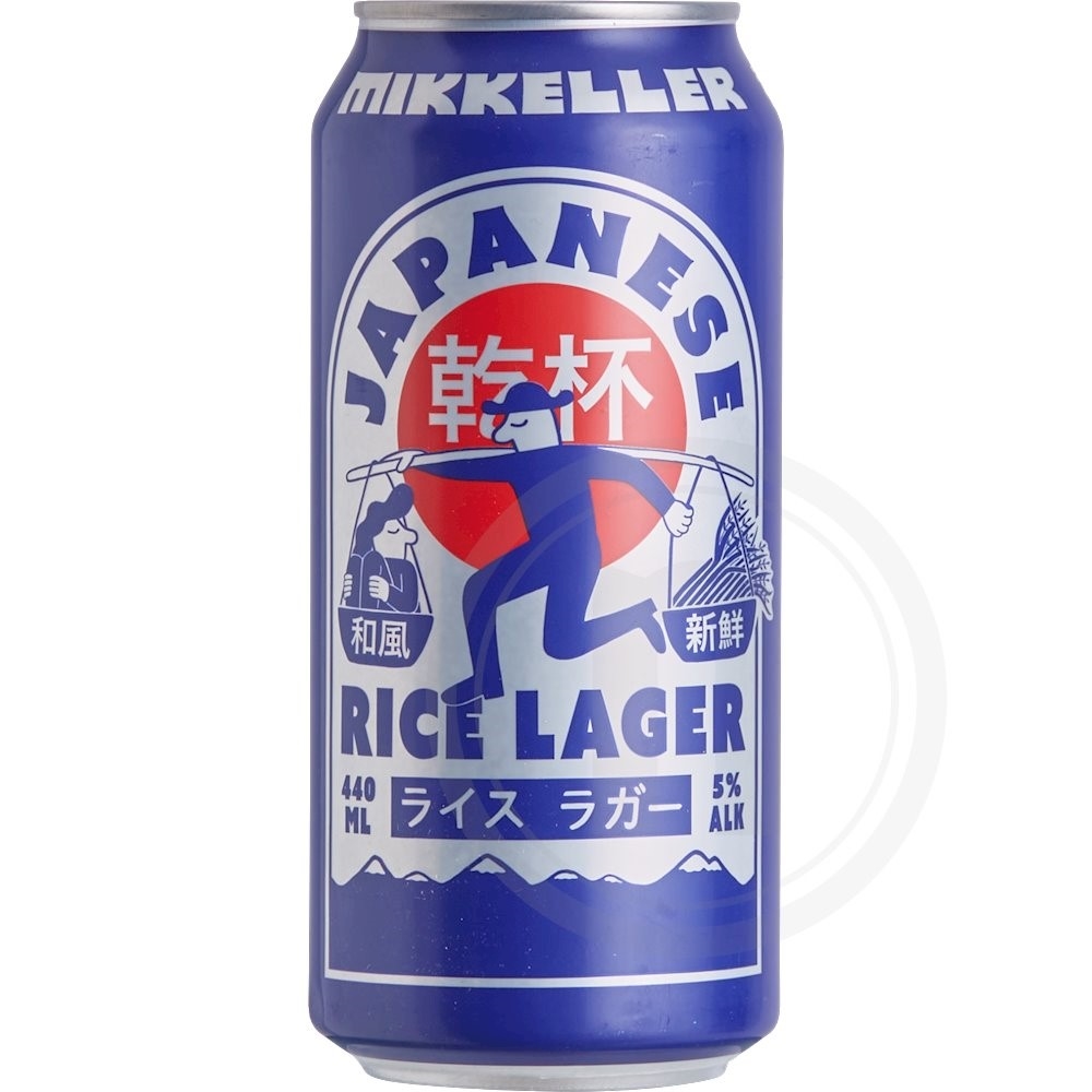 Japanese Rice Lager (dåse) fra Mikkeller Leveret med