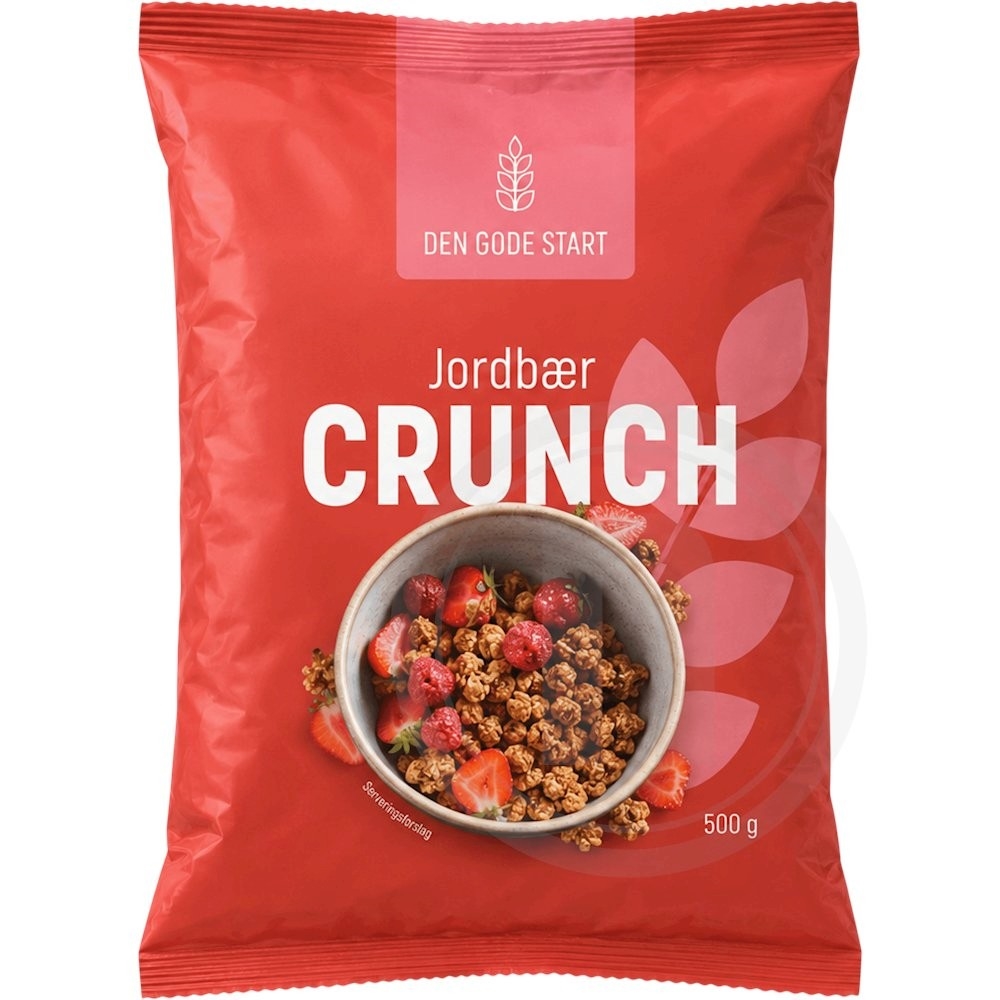Den Gode Start Jordbær Crunch