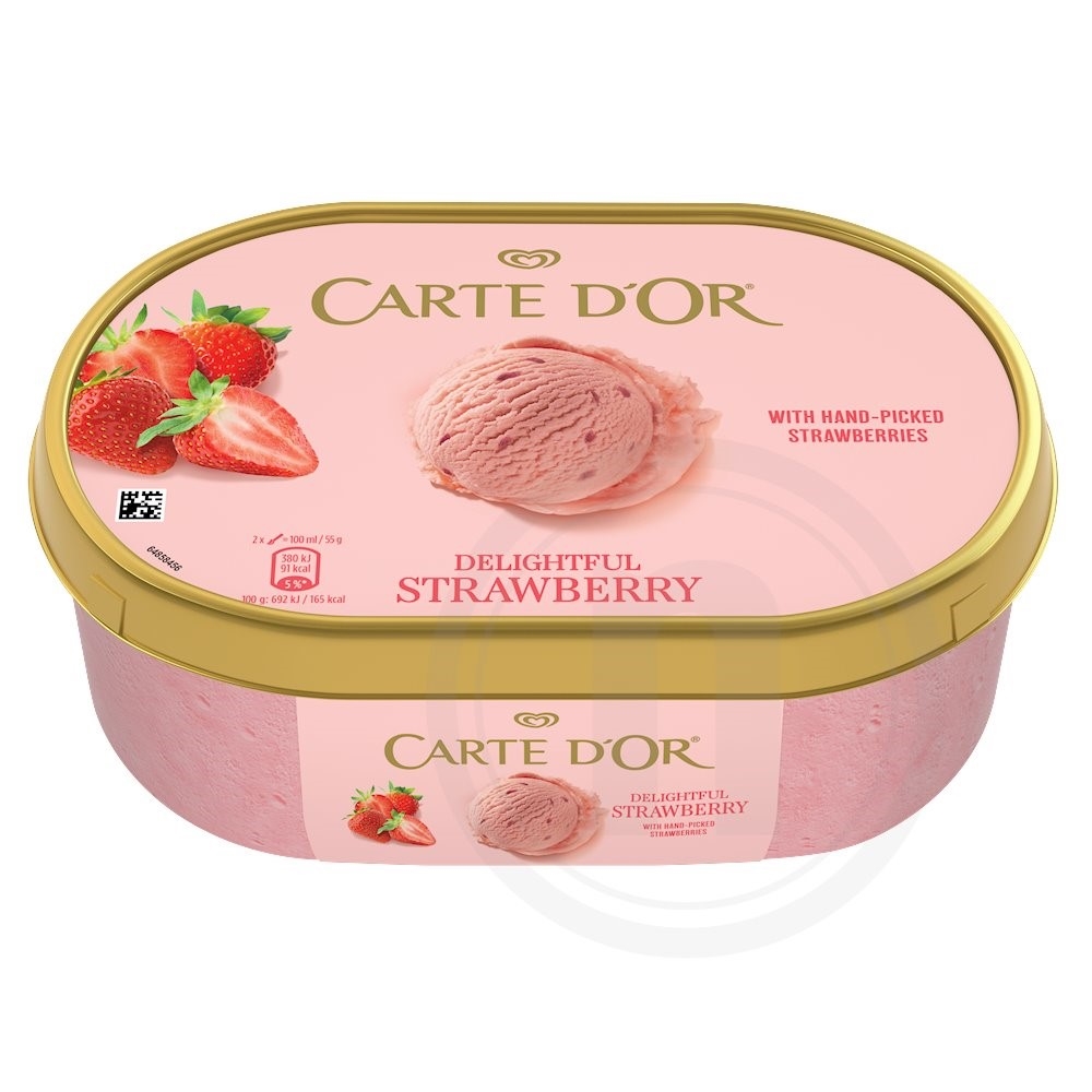 Carte d'Or Jordbær Is 1 L