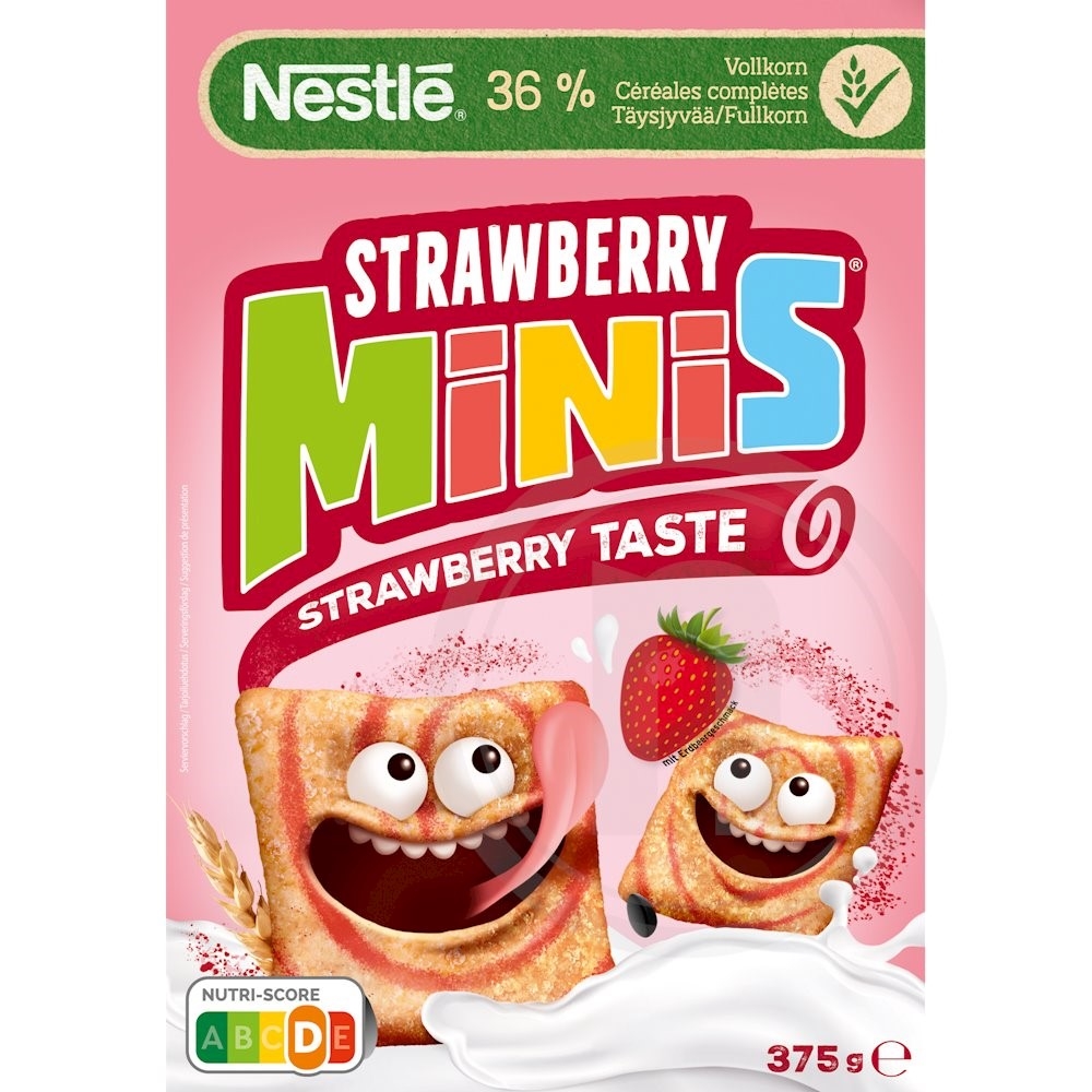 Jordbær minis morgenmad
