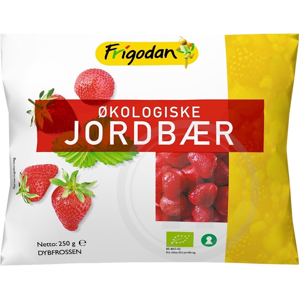 Frigodan Jordbær Økologisk