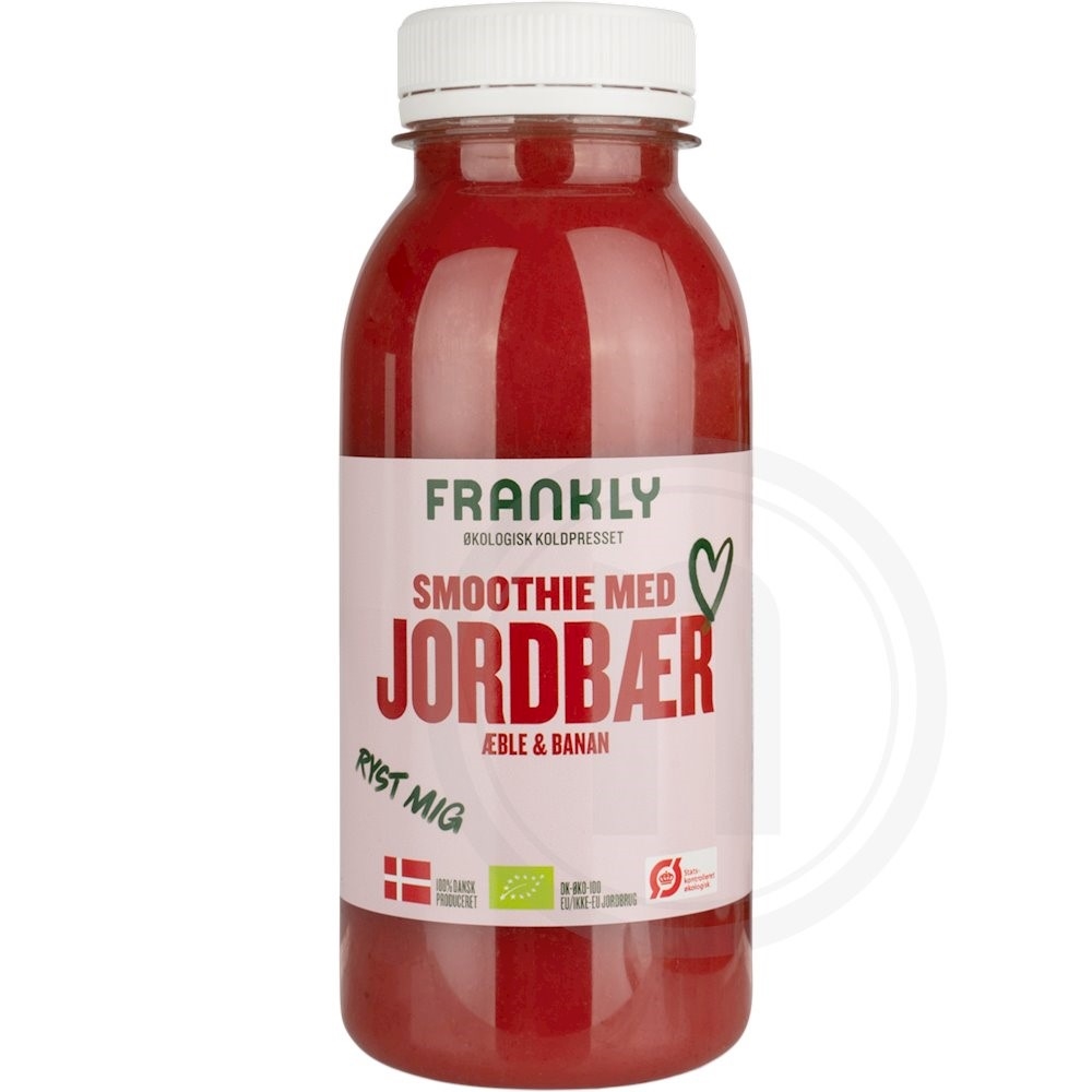 Frankly Juice Jordbær Smoothie Økologisk