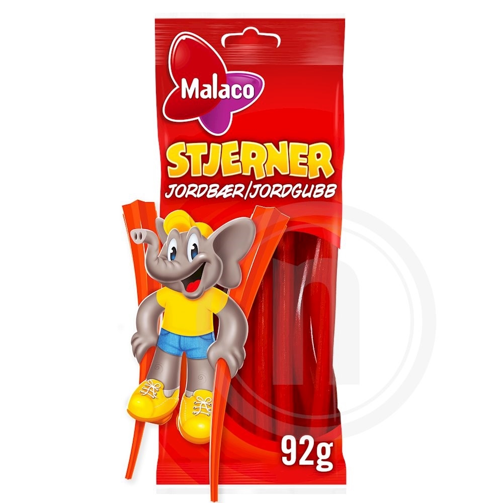 Jordbær stjerner