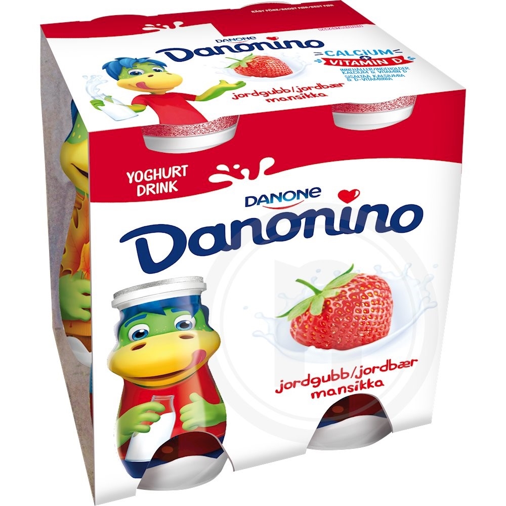 Danonino Jordbærdrik
