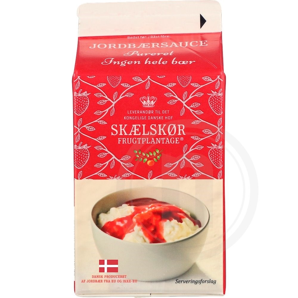Jordbærsauce (pureret)