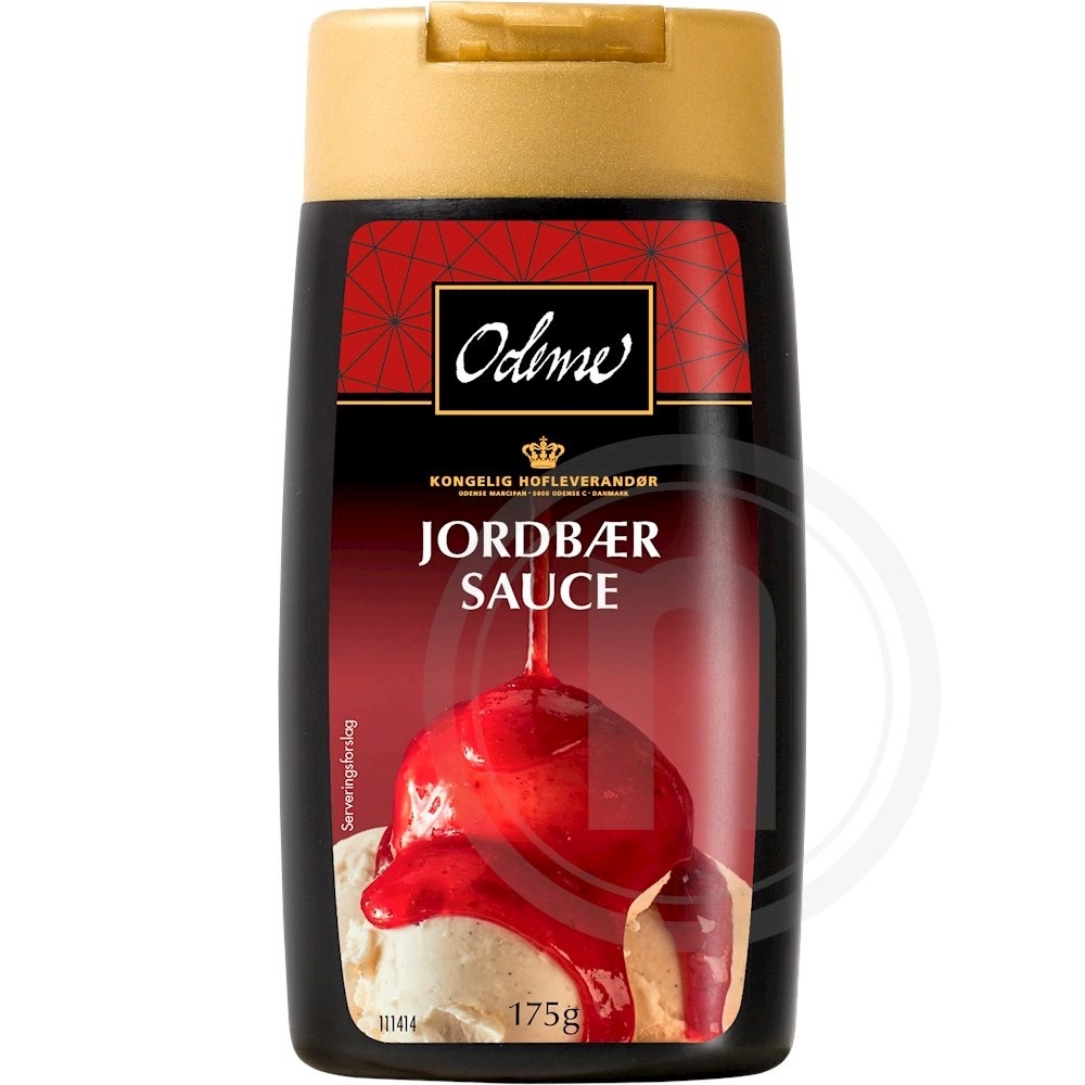 Odense Marcipan Jordbærsauce