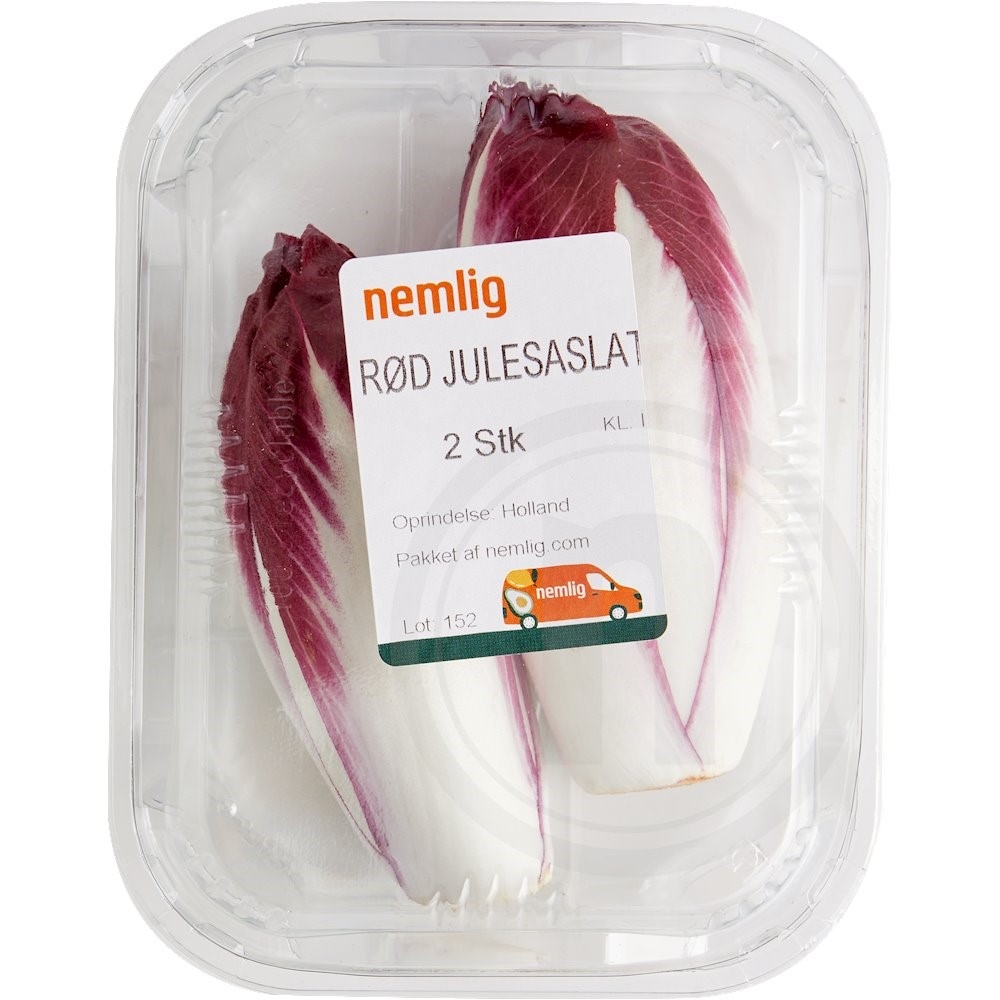 Julesalat rød