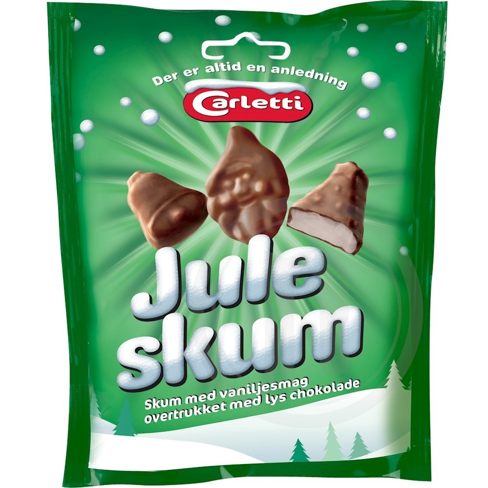 Juleskum m. chokolade