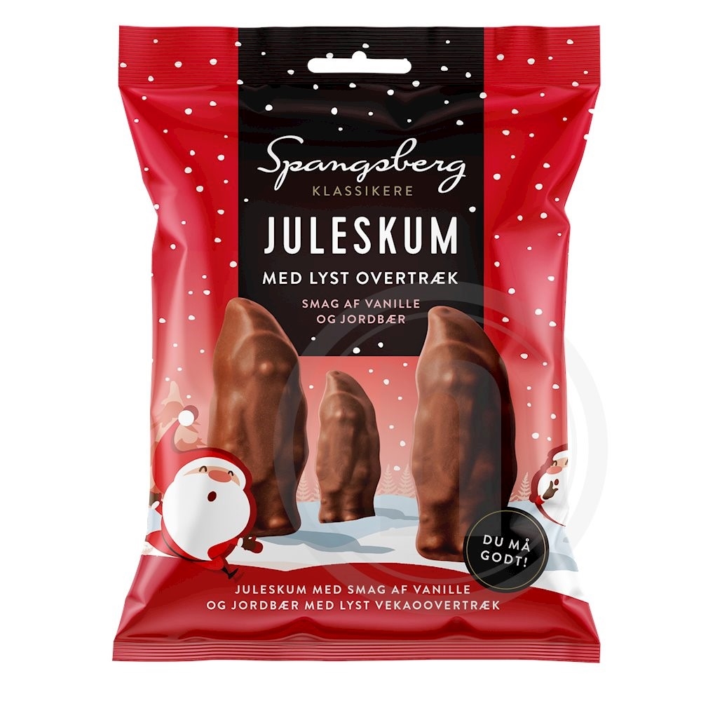 Juleskum m. lys chokolade