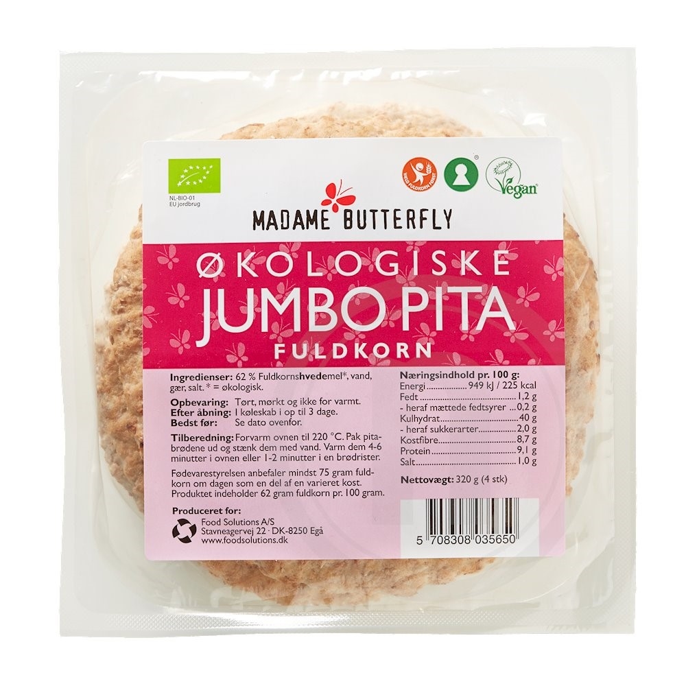 Jumbo pitabrød øko.