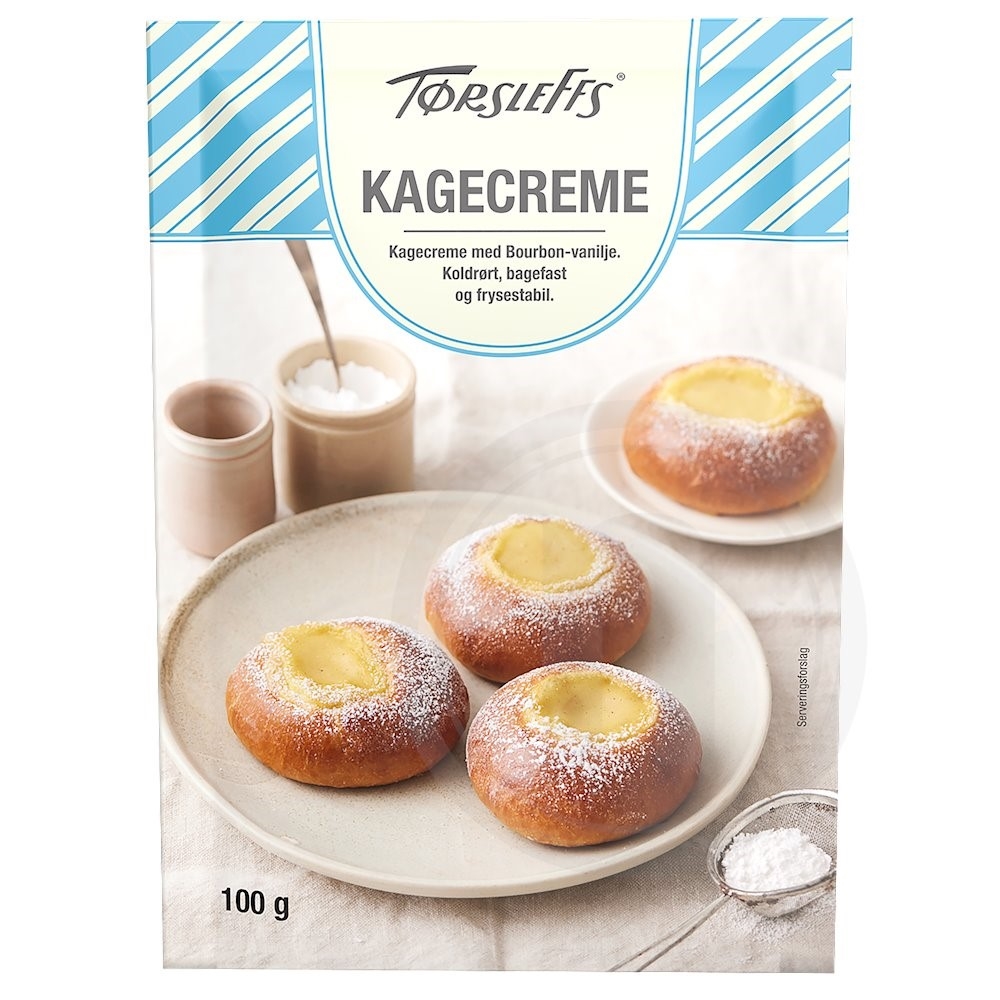 Kagecreme m. vanilje