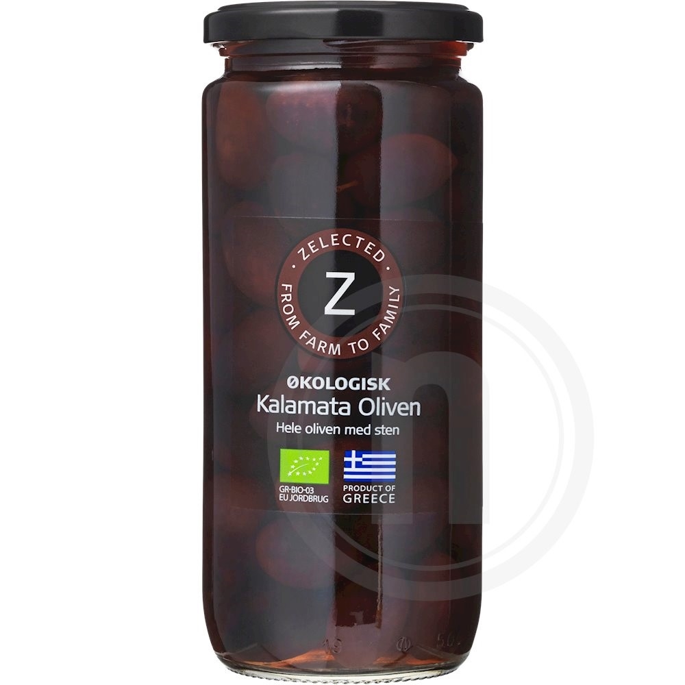 Zelected Foods Kalamata Oliven Økologisk