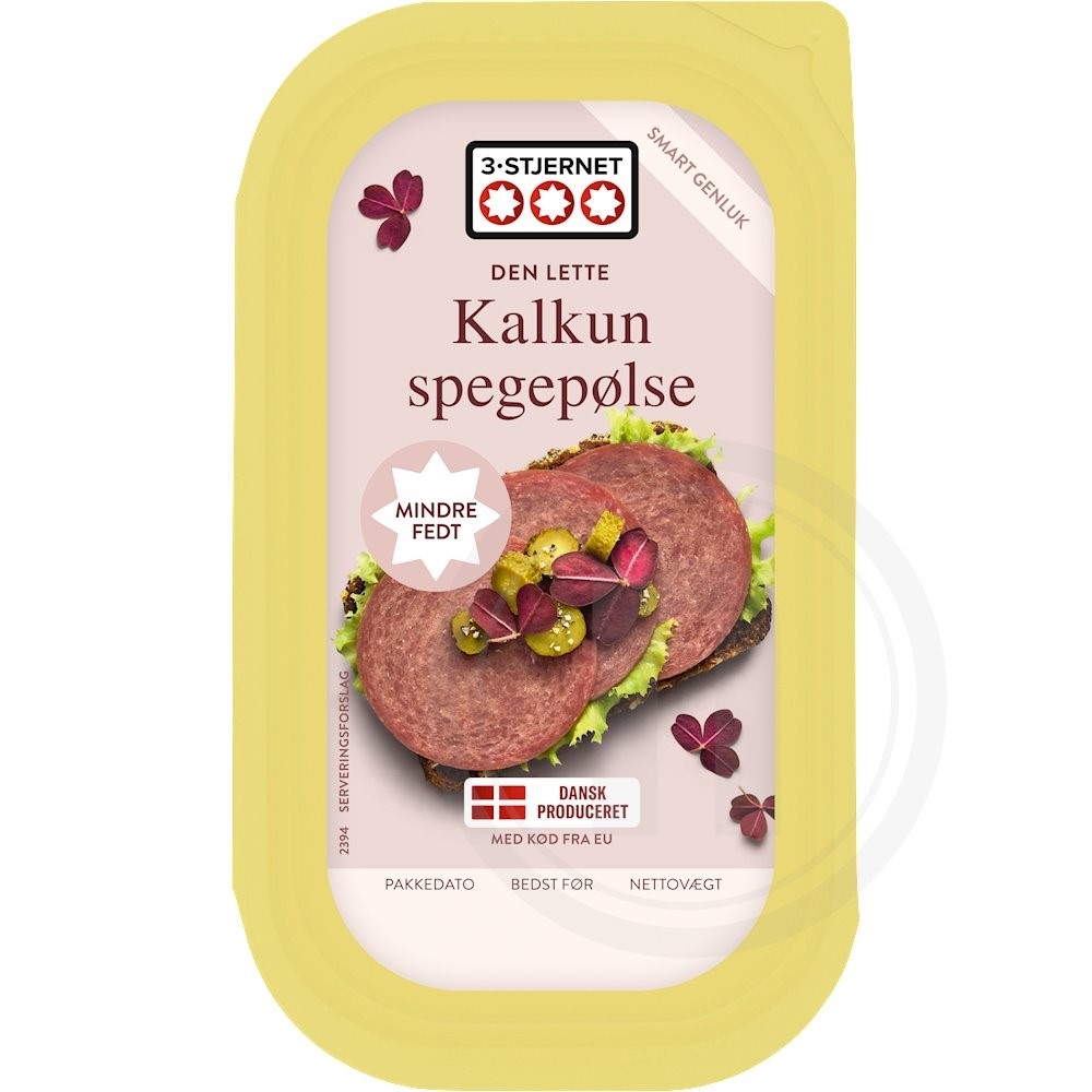 Kalkunspegepølse 9%
