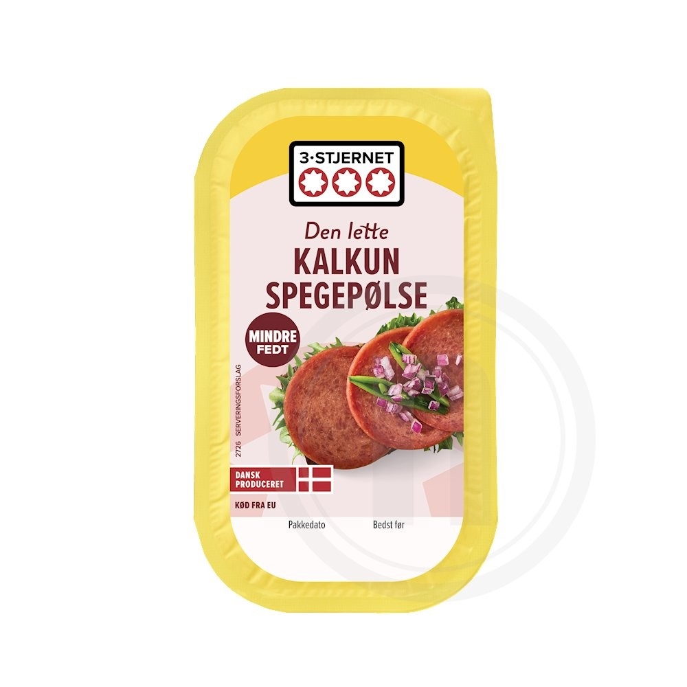 Kalkunspegepølse