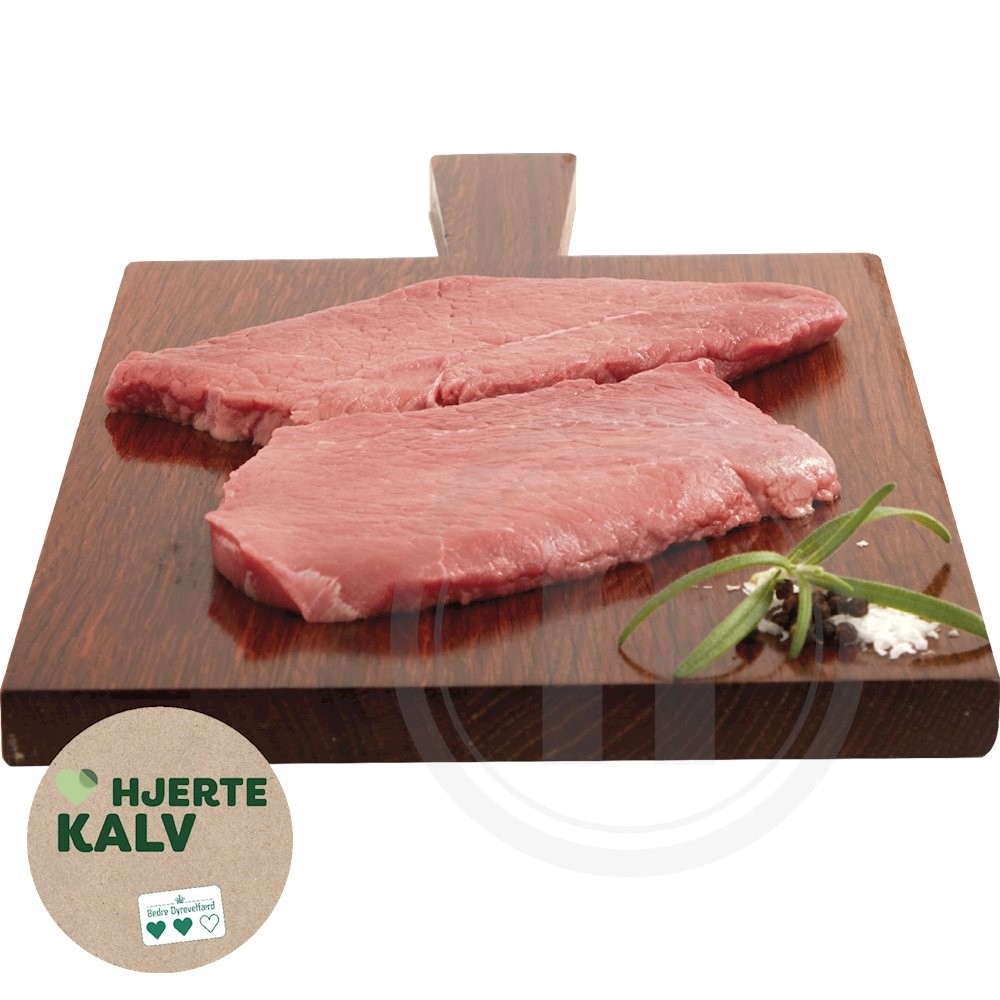 Hjerte Kalv Kalveschnitzler