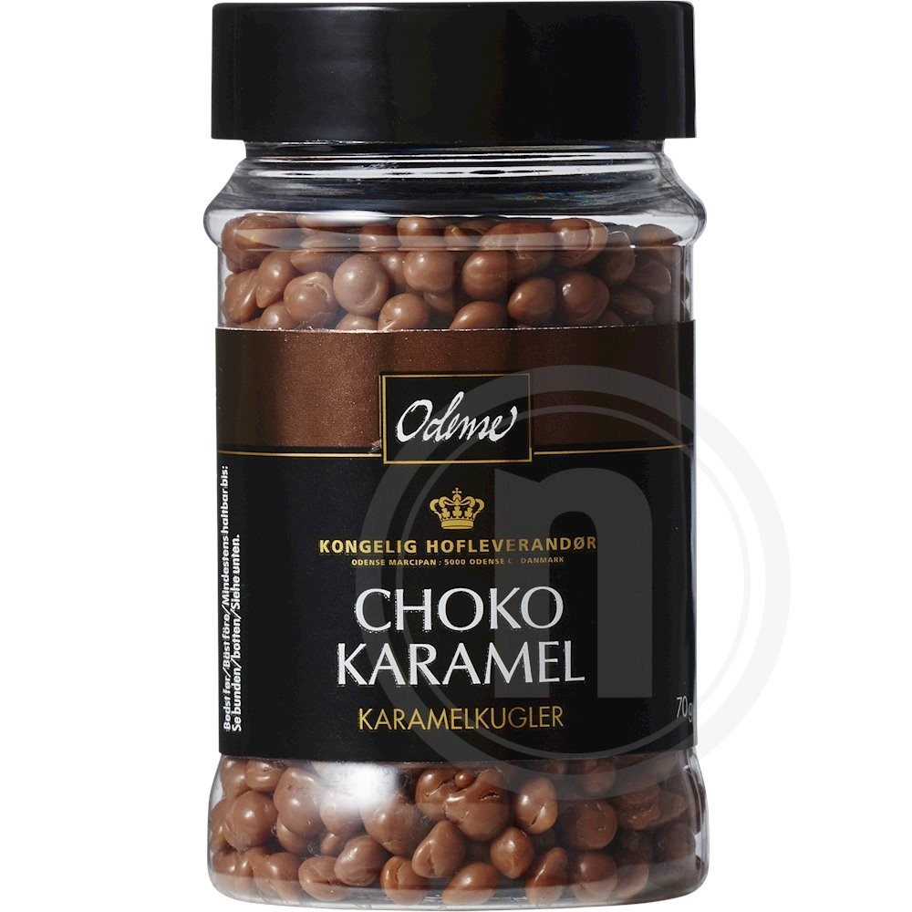 Karamelkugler m. chokolade