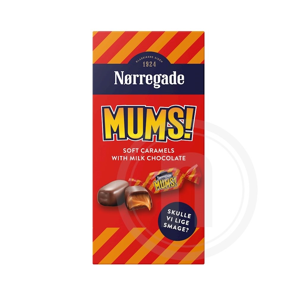 Nørregade Karameller med mælkechokolade