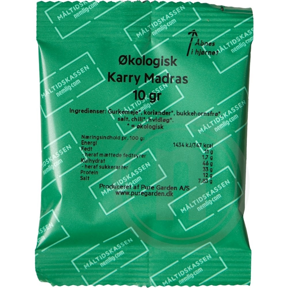 Karry madras øko.