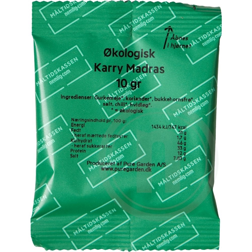 Karry madras øko.