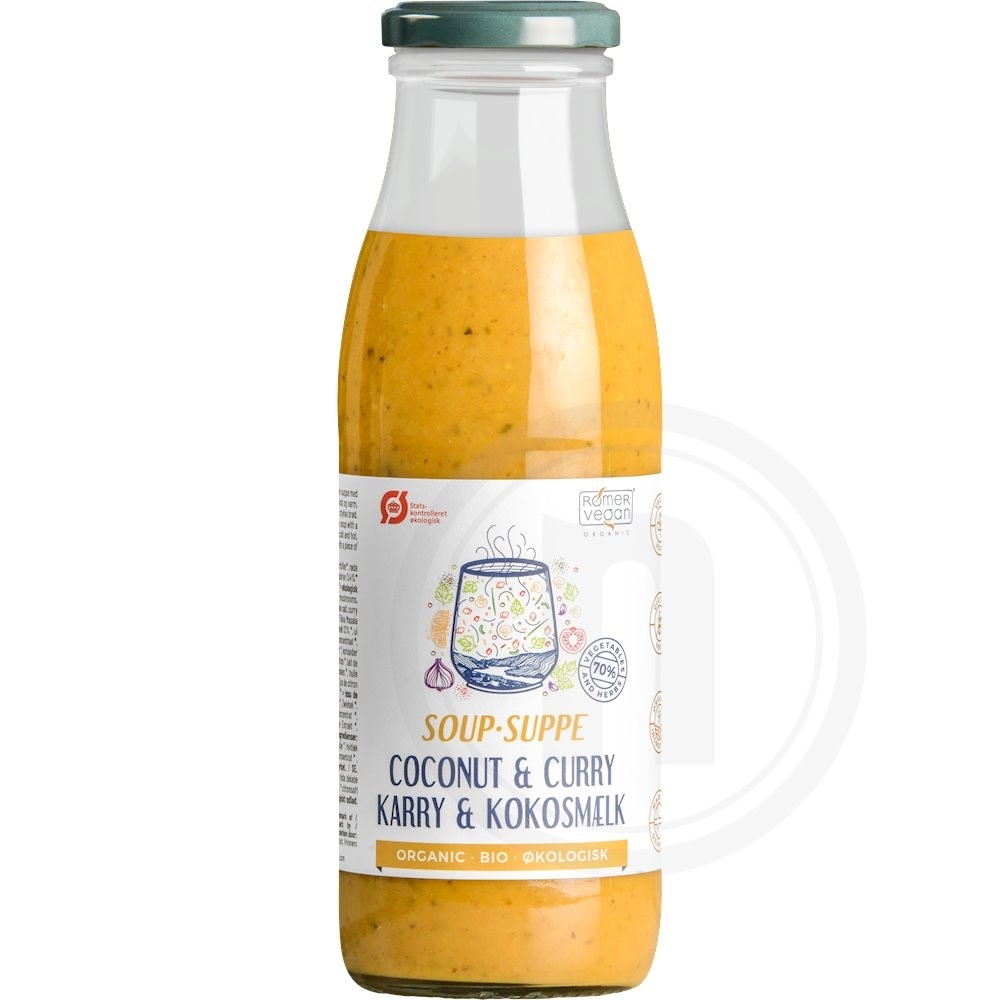 Rømer Vegan Karrysuppe m. Kokosmælk Øko