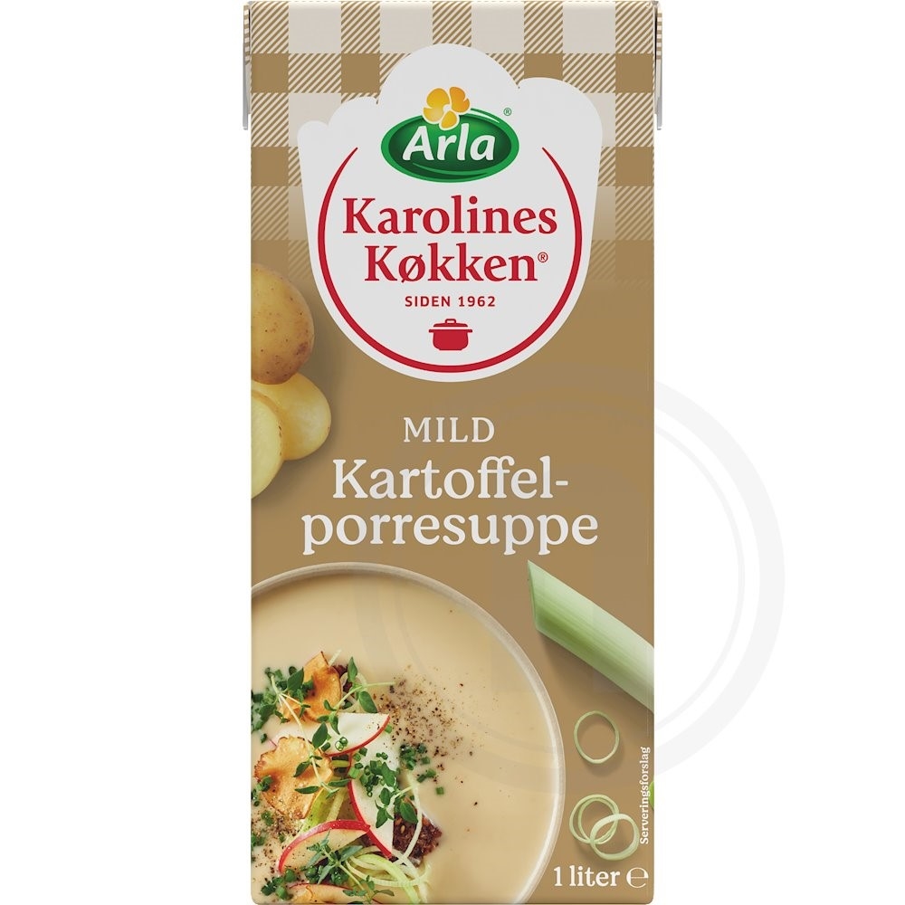Kartoffel Porresuppe (mild)