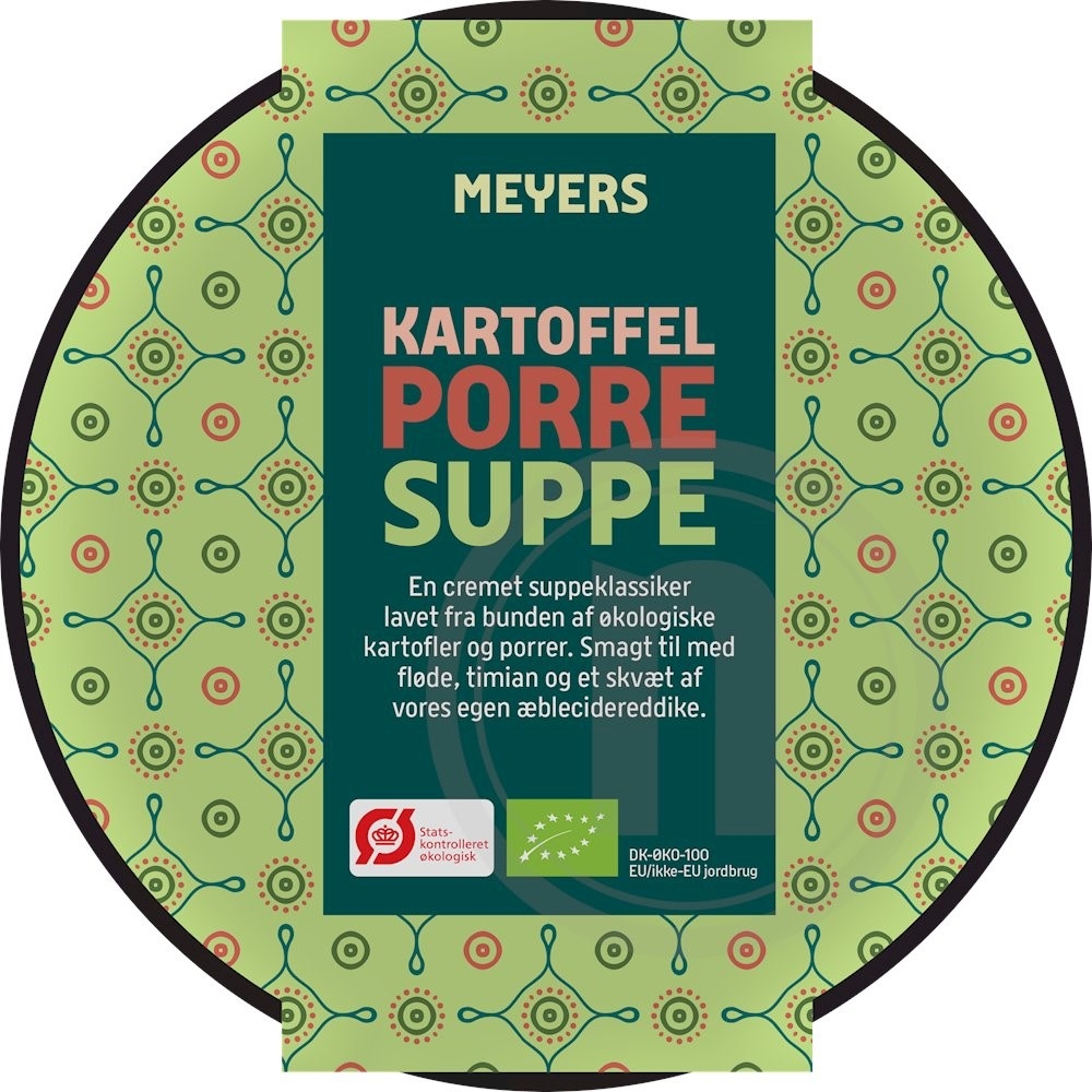 Kartoffel Porresuppe øko.