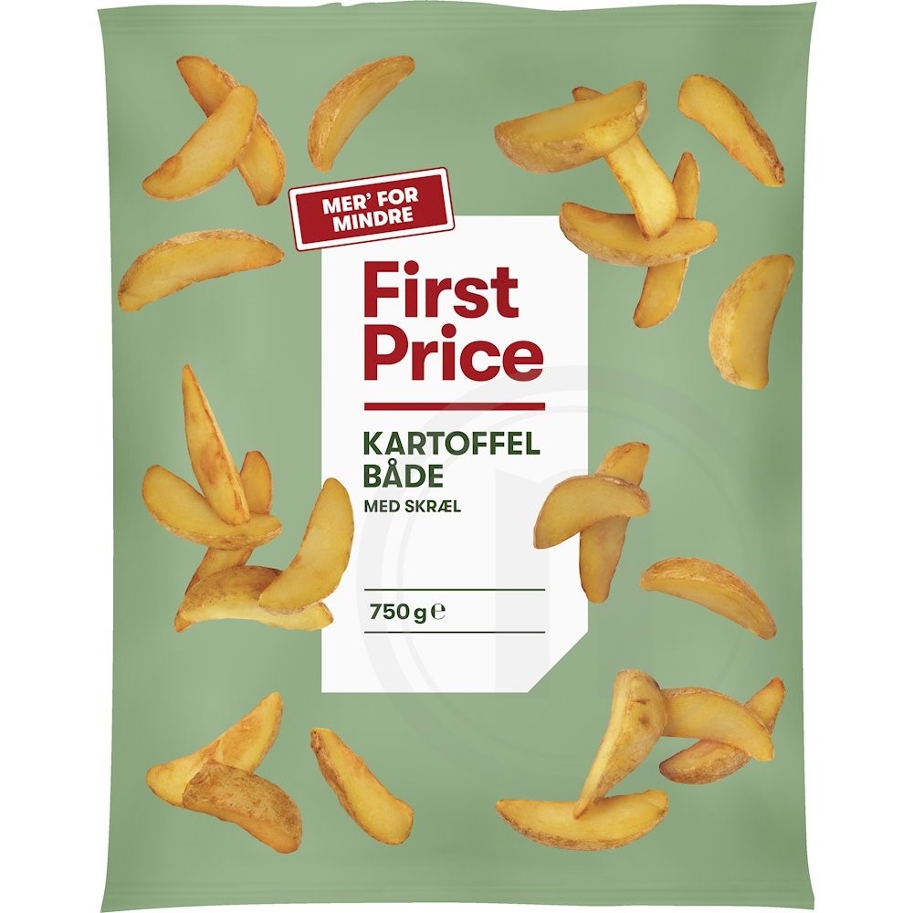 First Price Kartoffelbåde med skræl